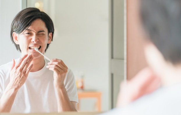 歯磨きの力加減が強すぎる