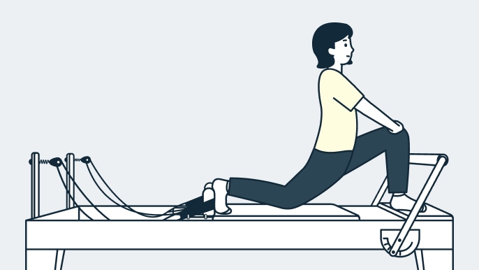 マシンを使って運動しよう！