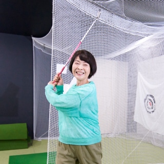 朝のスイングですっきり爽快!