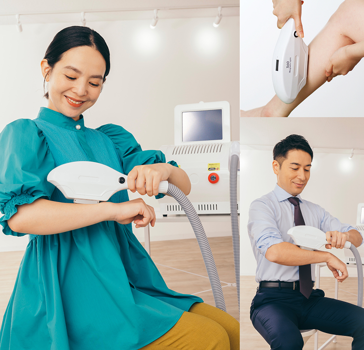 セルフ脱毛｜チョコザップ｜24時間使えるコンビニジム | 運動も美容も