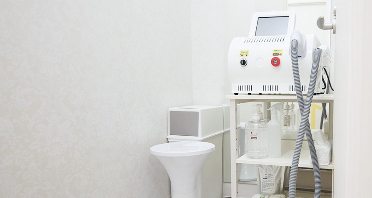 chocoZAPが導入している脱毛機