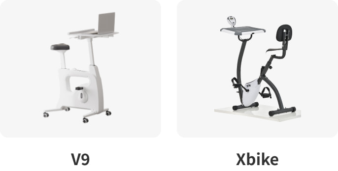 デスクバイクの使い方