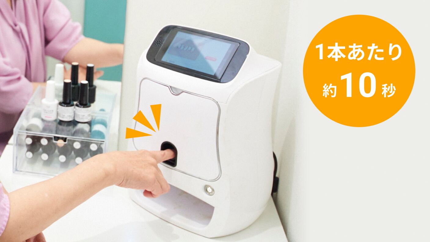 カンタン操作で多彩なデザインを楽しめる