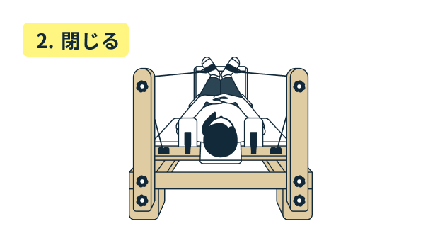 閉じる