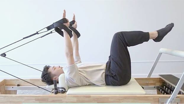 姿勢をキープする