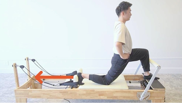 重心を下に下げる