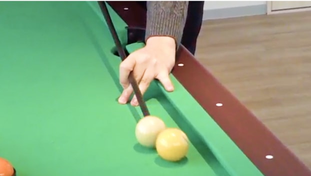 白い球を2回以上打ってはいけない